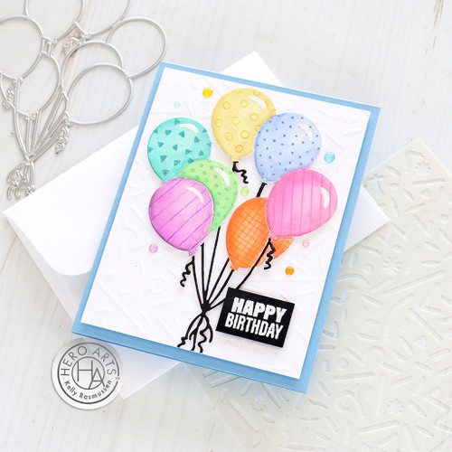Hero Arts Fancy Die-Balloon Bunch 5A0025RT-1G8J2