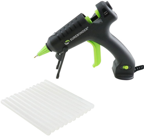 Surebonder High-Temp Mini Detail Tip Glue Gun Kit-Black - 95FBSKIT Surebonder High-Temp Mini Detail Tip Glue Gun Kit-Black - 95FBSKIT