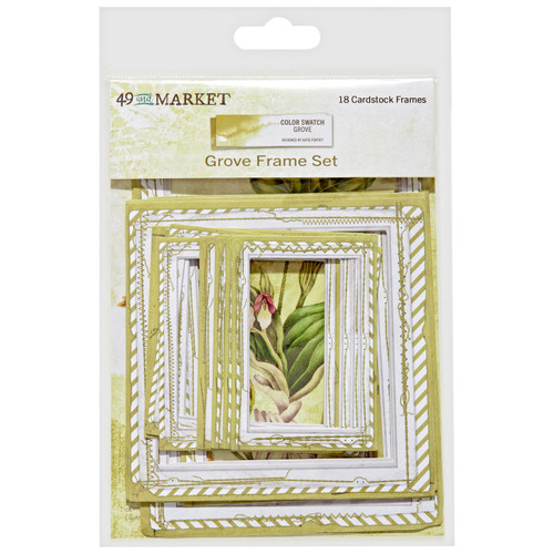 3 Pack - Color Swatch: Grove Frame Set-18/Pkg - CSG25101 - 786724925101