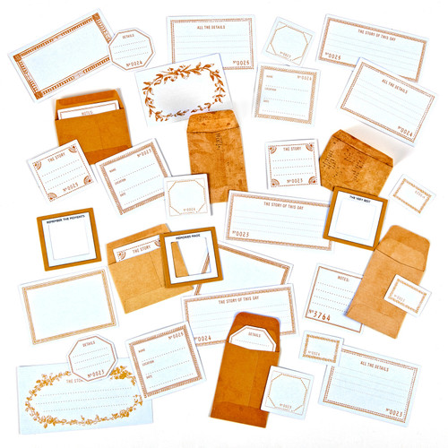 3 Pack Color Swatch: Peach Envelope Bits-37/Pkg CSP24999