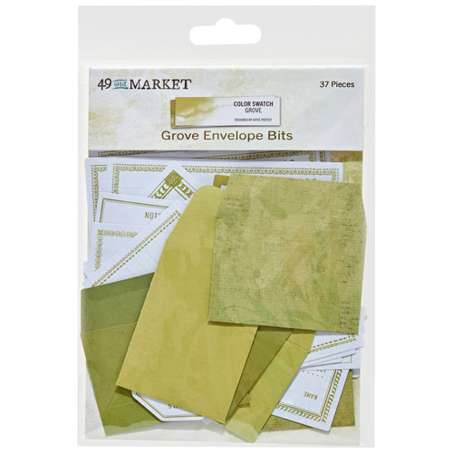 3 Pack - Color Swatch: Grove Envelope Bits-37/Pkg - CSG25125 - 786724925125