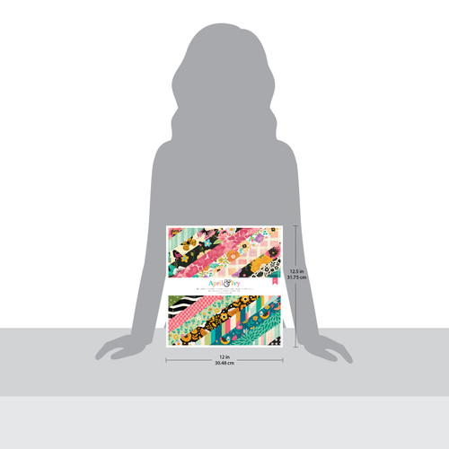 American Crafts Double-Sided Paper Pad 12"X12" 24/Pkg-April And Ivy - 34025578