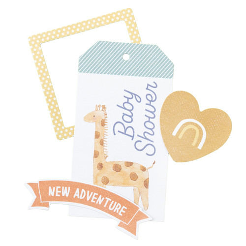 3 Pack - American Crafts Hello Little Boy Ephemera Die-Cuts 61/Pkg-Journaling, Gold Foil - 34030022 3 Pack - American Crafts Hello Little Boy Ephemera Die-Cuts 61/Pkg-Journaling, Gold Foil - 34030022