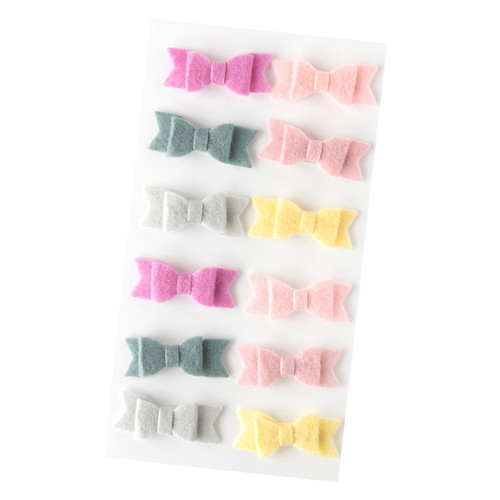 3 Pack - American Crafts Rainbow Avenue Bows-12/Pkg - 34025888