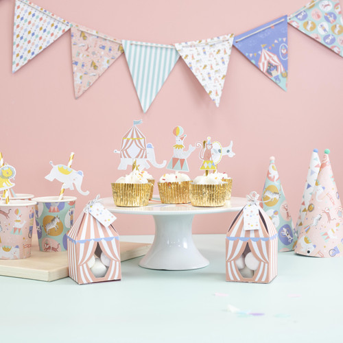 3 Pack - Violet Studio Treat Boxes 10/Pkg-Little Circus - SCIRC009 3 Pack - Violet Studio Treat Boxes 10/Pkg-Little Circus - SCIRC009