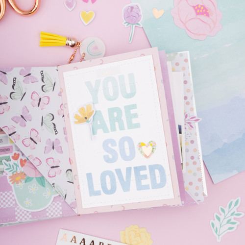 3 Pack - American Crafts Rainbow Avenue Ephemera Die-Cuts 75/Pkg-Floral - 34025942