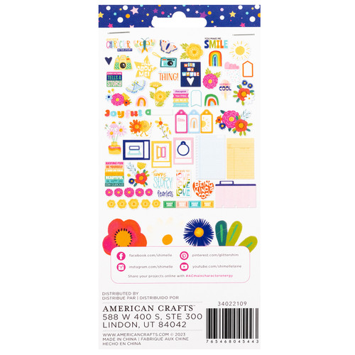 3 Pack - Shimelle Main Character Energy Ephemera Die-Cuts-51/Pkg - SHMCE109 3 Pack - Shimelle Main Character Energy Ephemera Die-Cuts-51/Pkg - SHMCE109