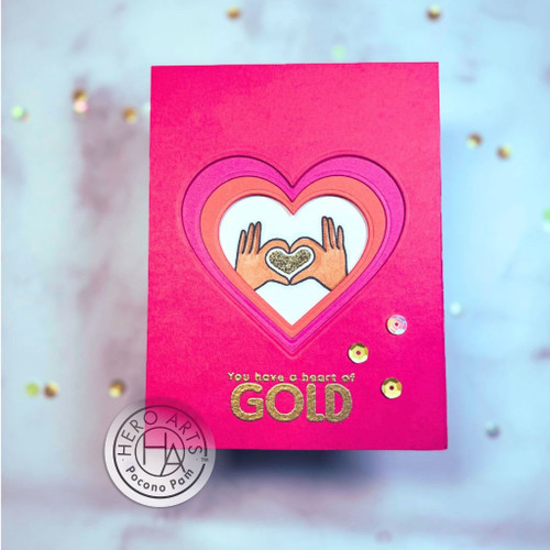 Hero Arts Clear Stamps 4"X6"-I Appreciate You - HA-CM745