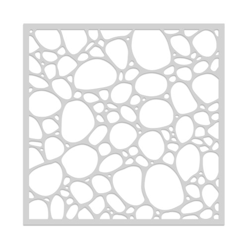 2 Pack - Hero Arts Stencil 6"X6"-Pebbles & Stones - 5A0029ZC-1GDFG 2 Pack - Hero Arts Stencil 6"X6"-Pebbles & Stones - 5A0029ZC-1GDFG