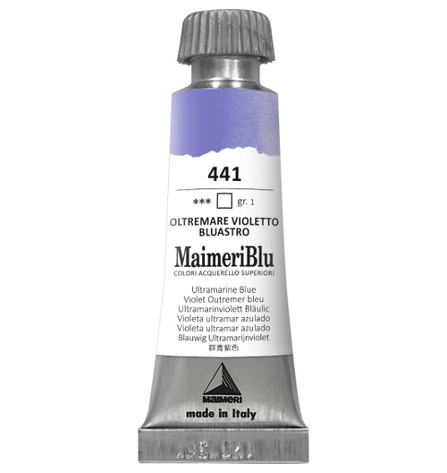 MaimeriBlu Superior Watercolor Paint 12ml-Ultramarine Blue - 5A0029RR-1GD60 - 8032810007452