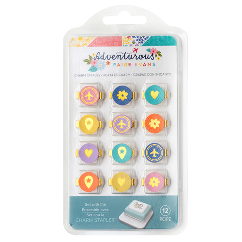 2 Pack - Paige Evans Adventurous Charm Staples-12/Pkg - A500261Z-G18T1 - 765468078090