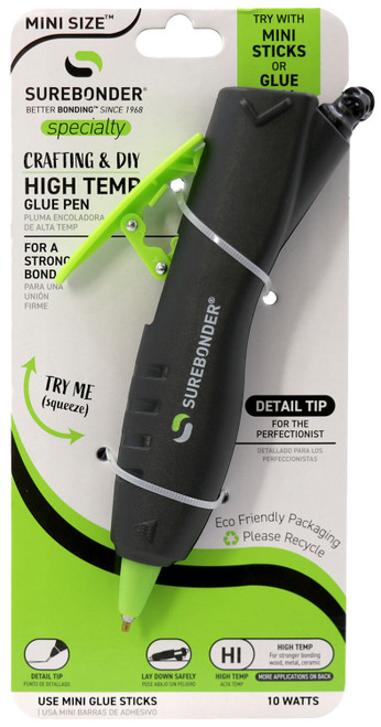 Surebonder Mini 10 Watt Glue Pen- - GP100F - 018239363506 Surebonder Mini 10 Watt Glue Pen- - GP100F - 018239363506