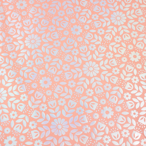 5 Pack - Jen Hadfield Flower Child Specialty Paper 12"X12"-Foiled Pearlescent - JH014148 5 Pack - Jen Hadfield Flower Child Specialty Paper 12"X12"-Foiled Pearlescent - JH014148