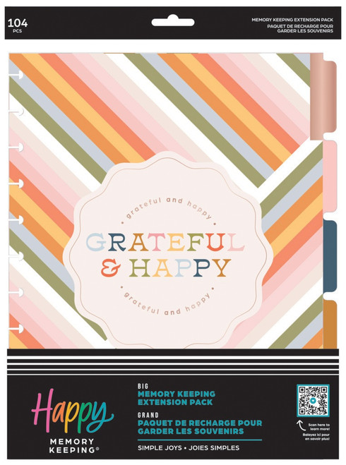 Happy Planner Big Extension Pack-Simple Joys 5A0028C1-1GBDH - 673807693494