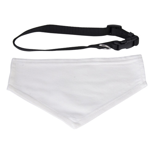 Craft Express Pet Scarfs, size Medium-White, 2 pack - 5A0021RL-1G4NP - 655471059530