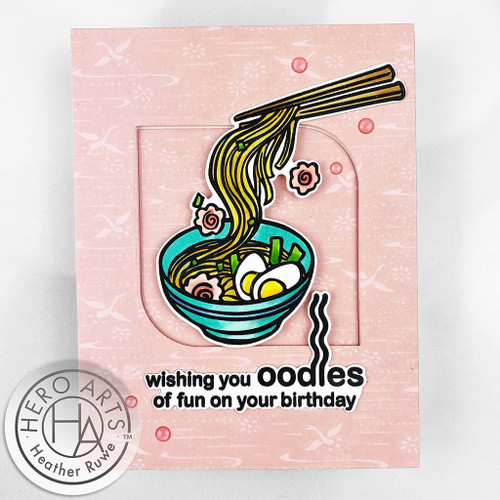 Hero Arts Cling Stamp 6"X6"-Origami Paper Bold Prints - 5A0022BX-1G51Z Hero Arts Cling Stamp 6"X6"-Origami Paper Bold Prints - 5A0022BX-1G51Z