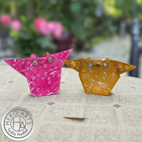 Hero Arts Cling Stamp 6"X6"-Origami Paper Bold Prints - 5A0022BX-1G51Z Hero Arts Cling Stamp 6"X6"-Origami Paper Bold Prints - 5A0022BX-1G51Z