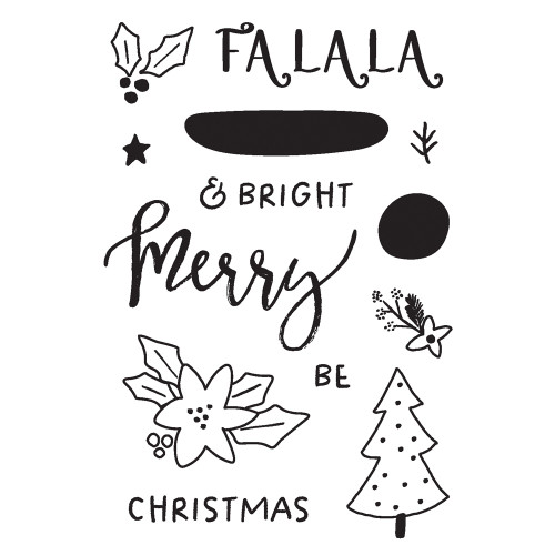 Santa's Village Clear Stamps-Photopolymer - 5A0029N0-1GD01