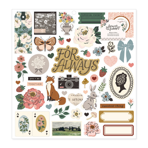 2 Pack - Maggie Holmes Forever Fields Large Foam Stickers-48 Pieces - A500262N-G18VM - 765468087016 2 Pack - Maggie Holmes Forever Fields Large Foam Stickers-48 Pieces - A500262N-G18VM - 765468087016