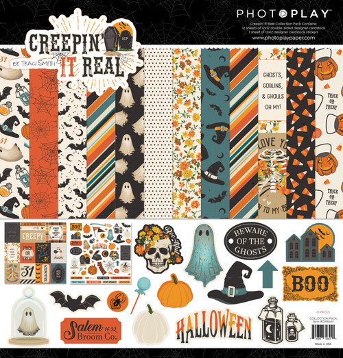 PhotoPlay Collection Pack 12"X12"-Creepin' It Real 5A002B2W-1GDJ6 - 709388346440