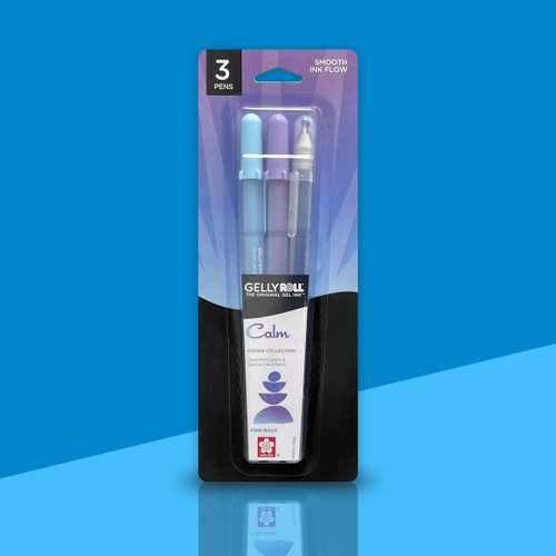 3 Pack - Sakura Gelly Roll Moods Collection Set 3/Pkg-Calm - MOOD3SET-50354 3 Pack - Sakura Gelly Roll Moods Collection Set 3/Pkg-Calm - MOOD3SET-50354