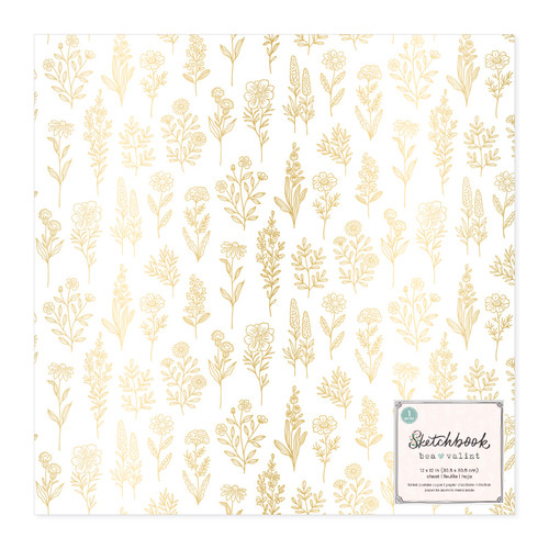 6 Pack - Bea Valint Sketchbook Specialty Paper 12"X12"-Acetate - 5A002653-1G8ZZ - 765468029832