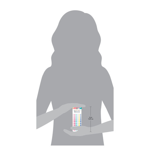 3 Pack - Paige Evans Adventurous Enamel Dots-60/Pkg - A5002620-G18SZ