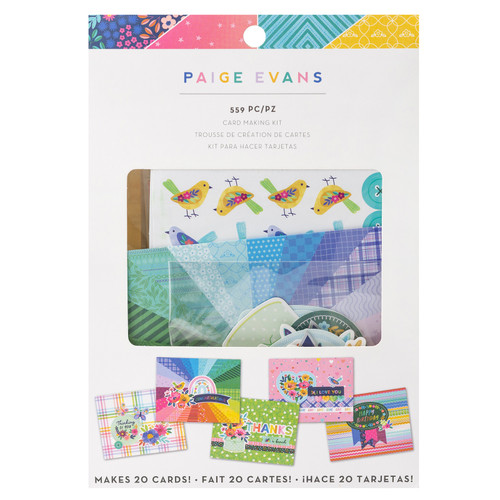 Paige Evans Blooming Wild Card Kit-Makes 20 Cards - 34021917 - 765468043586 Paige Evans Blooming Wild Card Kit-Makes 20 Cards - 34021917 - 765468043586