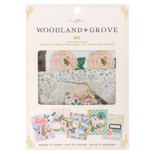 Maggie Holmes Woodland Grove Card Kit-Makes 20 Cards - 34021922 - 765468043630