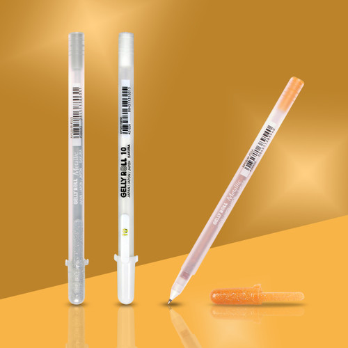 3 Pack - Sakura Gelly Roll Moods Collection Set 3/Pkg-Gratitude-Med Silver/Med Gold/Brite Wht - MOOD3SET-50797 3 Pack - Sakura Gelly Roll Moods Collection Set 3/Pkg-Gratitude-Med Silver/Med Gold/Brite Wht - MOOD3SET-50797