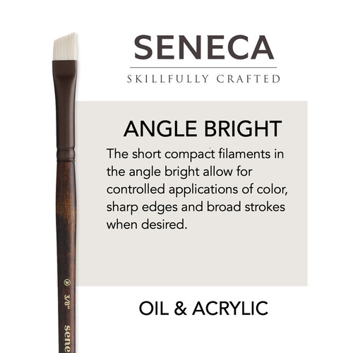 Willow Wolfe Seneca Artist Angle Bright Brush-1/8 - 5A0028DJ-1GBG1
