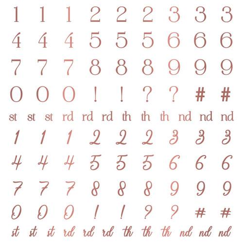 Sara Signature Floral Elegance Foil Transfers 8"X8"- - EFOILTR8 Sara Signature Floral Elegance Foil Transfers 8"X8"- - EFOILTR8