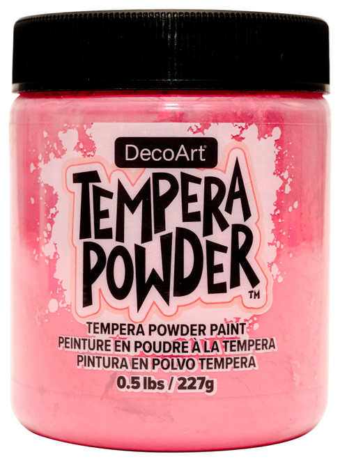 3 Pack DecoArt Tempera Powder 0.5lb-Red 5A0020M5-1G39R - 766218148476