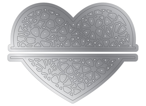 Crafter's Companion Stamp & Die-Just For You With Love - 5A0020NL-1G3F5 Crafter's Companion Stamp & Die-Just For You With Love - 5A0020NL-1G3F5