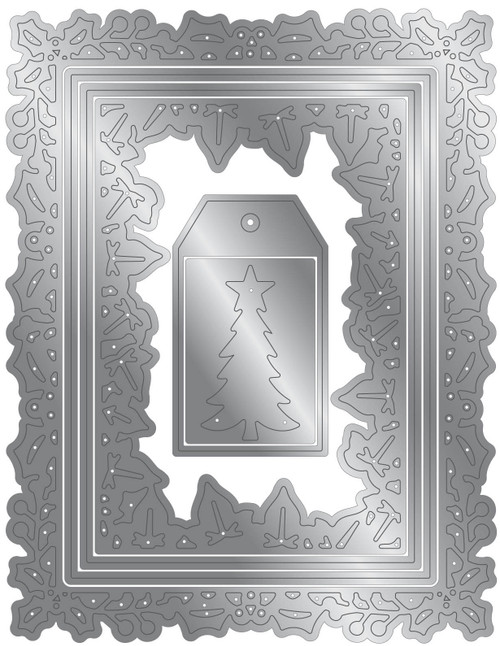 Crafter's Companion Metal Die-The Holly And The Ivy - CEMDTHTI