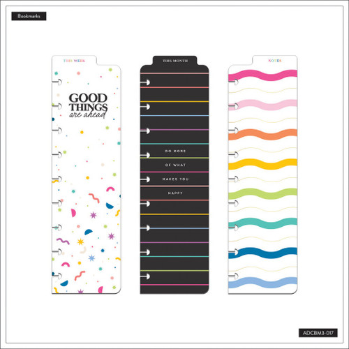 2 Pack Happy Planner Classic Bookmarks-3/Pkg 5A0020QX-1G3HY