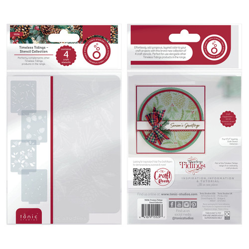 Tonic Studios Stencil Set-Timeless Tiding - 5A002289-1G4WR