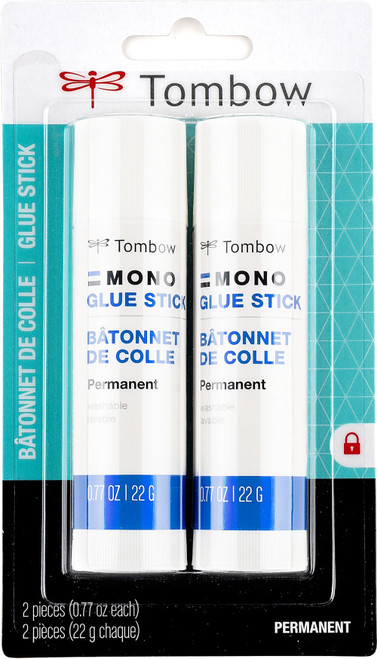 3 Pack - Tombow MONO Glue Stick 2/Pkg-22g - 62211 - 085014622110