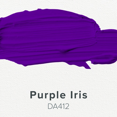 6 Pack - DecoArt Americana Acrylic Paint 2oz-Purple Iris - DA-412