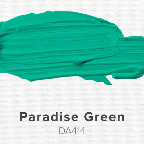 6 Pack DecoArt Americana Acrylic Paint 2oz-Paradise Green DA-414