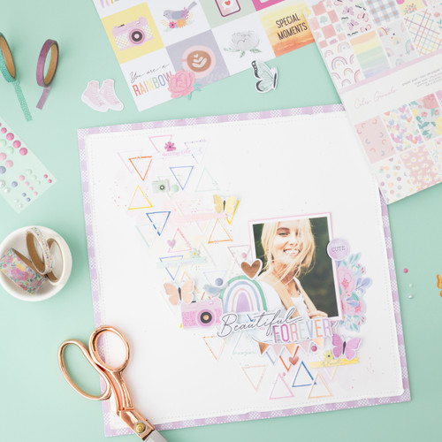 American Crafts Rainbow Avenue Washi Tape 12/Pkg-Rose Gold Foil - 34025871 American Crafts Rainbow Avenue Washi Tape 12/Pkg-Rose Gold Foil - 34025871