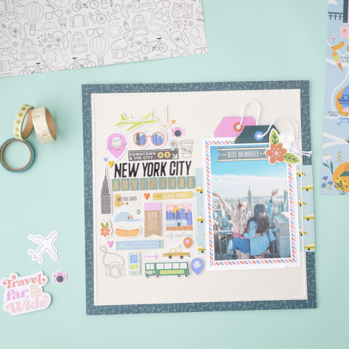 American Crafts Coast-to-Coast Washi Tape 8/Pkg-Foil - 34025935 American Crafts Coast-to-Coast Washi Tape 8/Pkg-Foil - 34025935