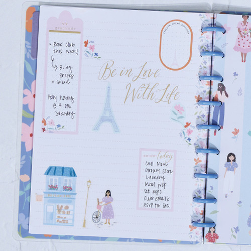Happy Planner Classic Notebook-Happy In Paris - 5A0025ZD-1G8QV
