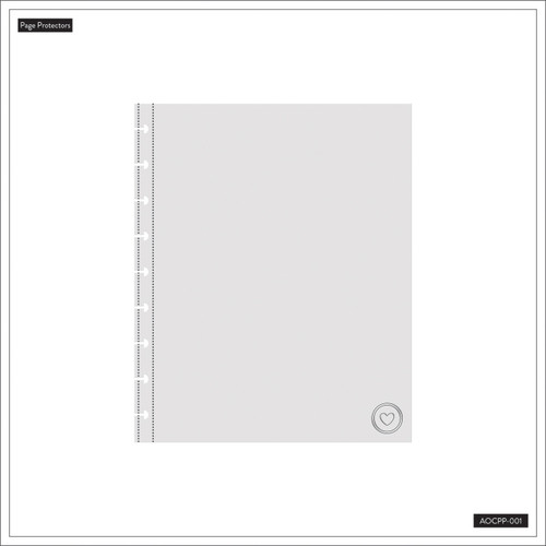 Happy Planner Snap-In Classic Page Protectors-Clear - AOCPP001