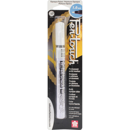 3 Pack - Sakura Pen-Touch Paint Marker Fine Point 1mm-White - 42380 - 053482423805