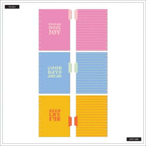 Happy Planner Classic Notebook-Good Days 5A0028BX-1GBDC