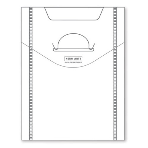 Hero Arts Storage Envelopes 4"X5" 10/Pkg-Small - HA-HT222