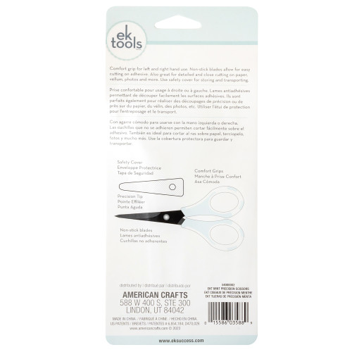 EK Success Precision Scissors-Mint - 54000002 EK Success Precision Scissors-Mint - 54000002