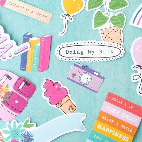Shimelle Reasons To Smile Paperie Pack-210 Pieces - 5A0026L0-1G942
