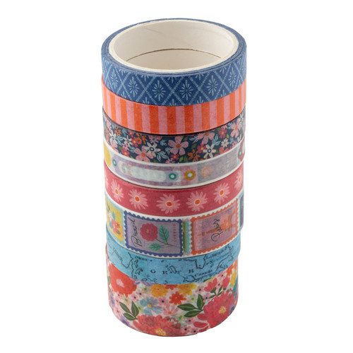 Paige Evans Adventurous Washi Tape-8/Pkg - A5002626-G18SV